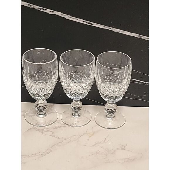 Waterford Crystal COLLEEN Short Stem Sherry Glasses 4¼" | Set of (6) EUC - Picture 6 of 9